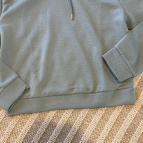 Guess ocean Embossed Hoodie - Picture 3 of 9